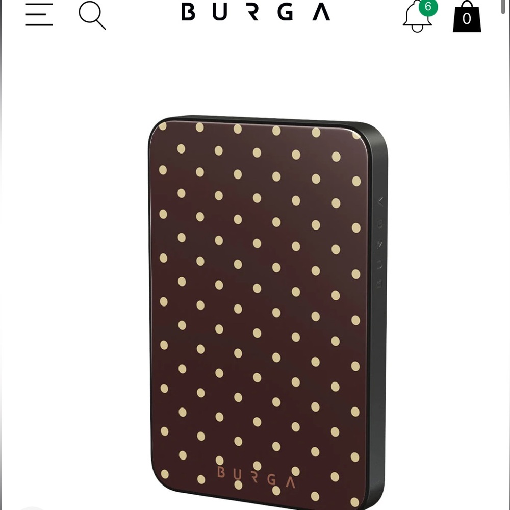 Burga “Sorry Busy” Magnetic Power Bank